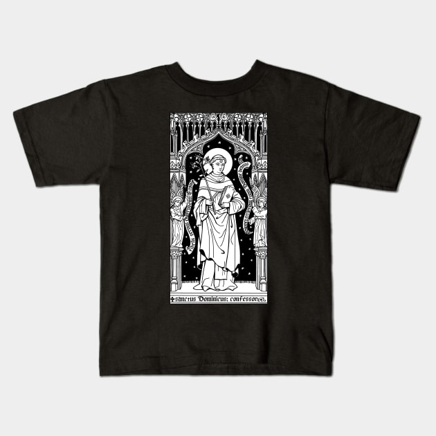 St. Dominic Missal Setting Kids T-Shirt by DeoGratias